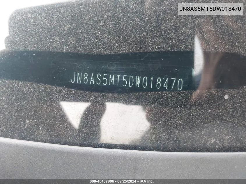 JN8AS5MT5DW018470 2013 Nissan Rogue Sv