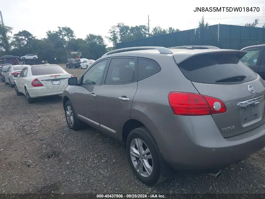 JN8AS5MT5DW018470 2013 Nissan Rogue Sv