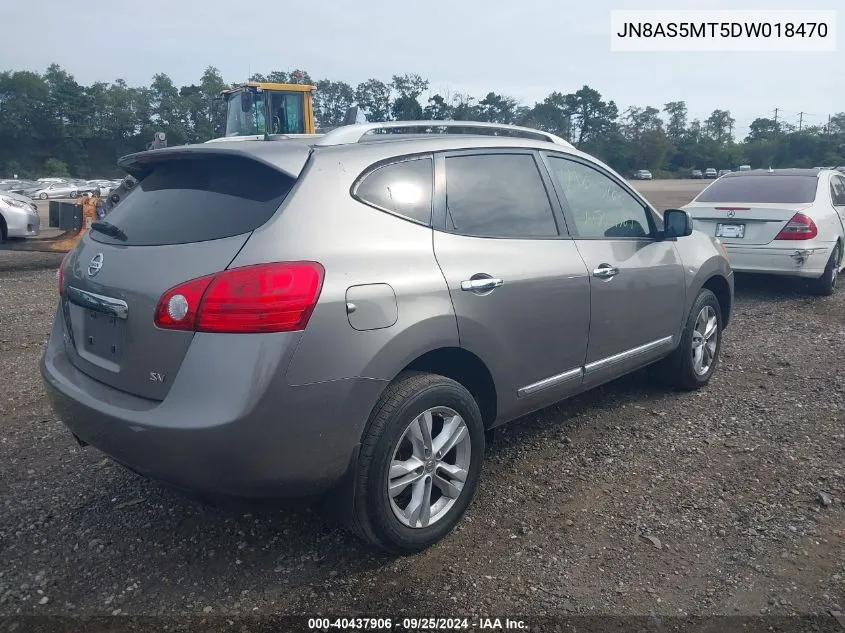 2013 Nissan Rogue Sv VIN: JN8AS5MT5DW018470 Lot: 40437906