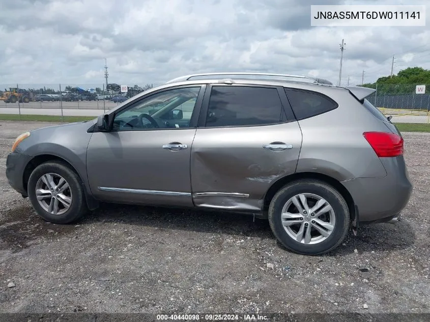 JN8AS5MT6DW011141 2013 Nissan Rogue Sv