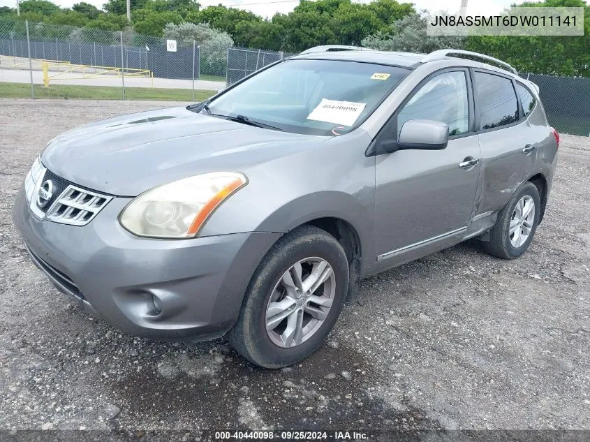 2013 Nissan Rogue Sv VIN: JN8AS5MT6DW011141 Lot: 40440098