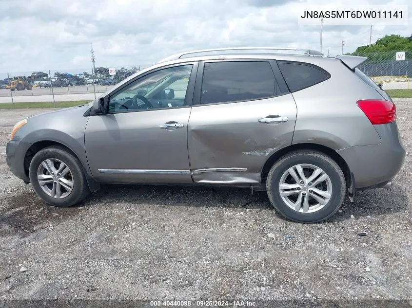 JN8AS5MT6DW011141 2013 Nissan Rogue Sv