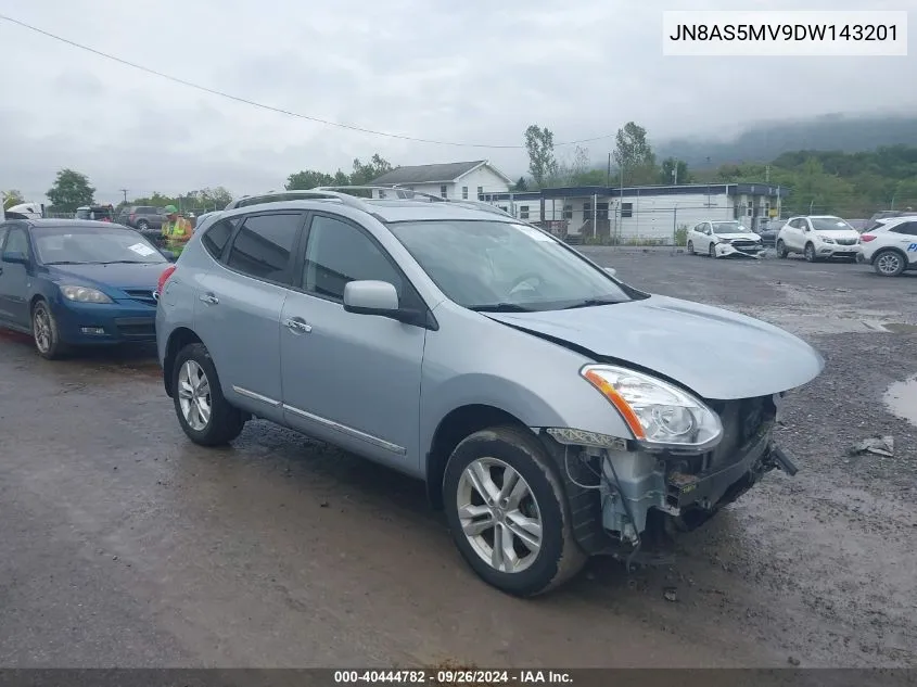 2013 Nissan Rogue Sv VIN: JN8AS5MV9DW143201 Lot: 40444782