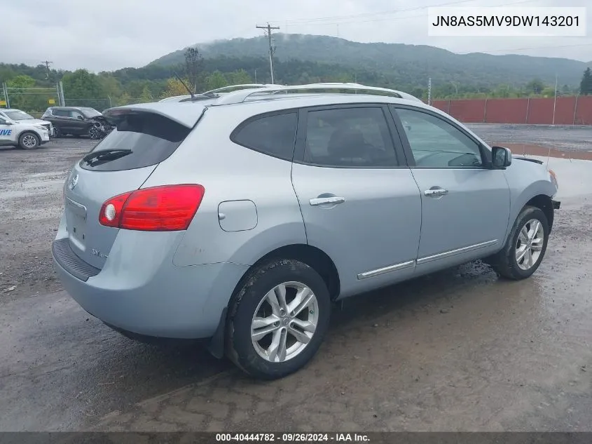 JN8AS5MV9DW143201 2013 Nissan Rogue Sv