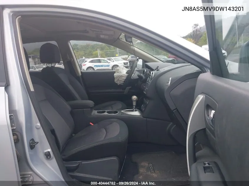 JN8AS5MV9DW143201 2013 Nissan Rogue Sv