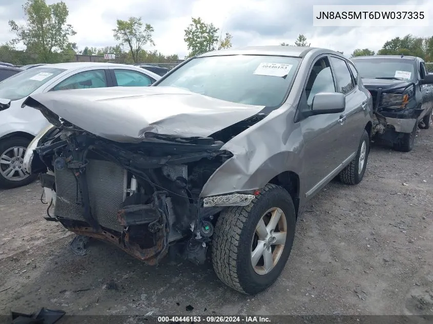 2013 Nissan Rogue S VIN: JN8AS5MT6DW037335 Lot: 40446153