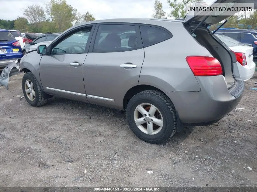 JN8AS5MT6DW037335 2013 Nissan Rogue S