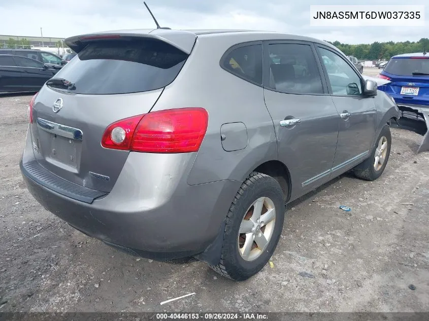 2013 Nissan Rogue S VIN: JN8AS5MT6DW037335 Lot: 40446153