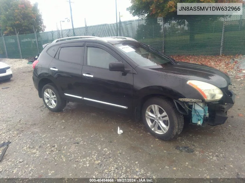 2013 Nissan Rogue Sv VIN: JN8AS5MV1DW632966 Lot: 40454666