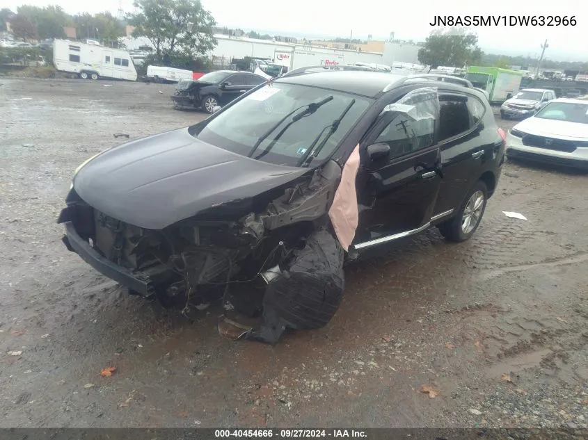 2013 Nissan Rogue Sv VIN: JN8AS5MV1DW632966 Lot: 40454666