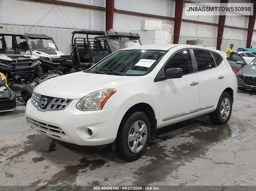 JN8AS5MT7DW550898 2013 Nissan Rogue S