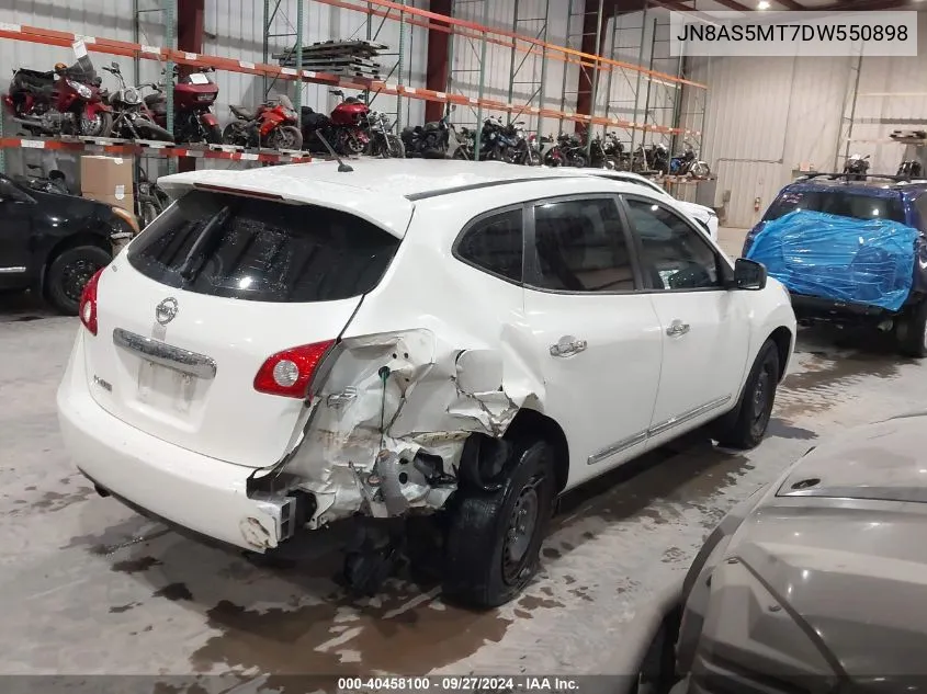 JN8AS5MT7DW550898 2013 Nissan Rogue S