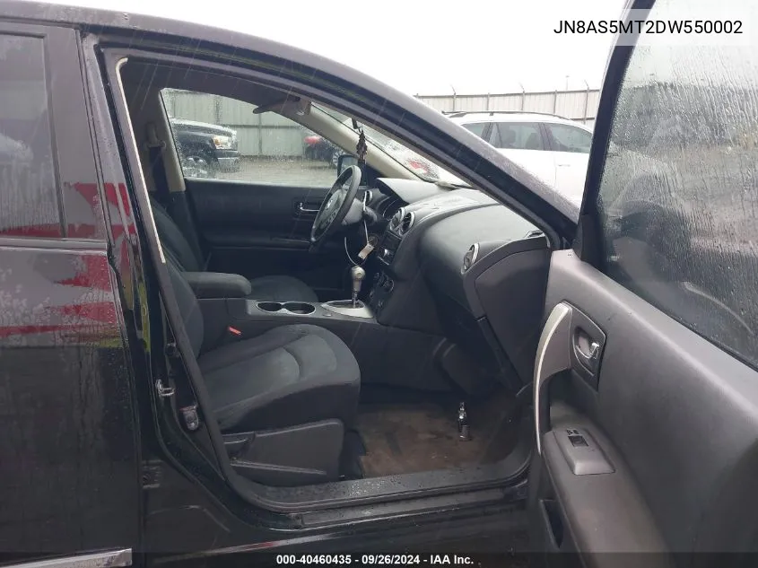 JN8AS5MT2DW550002 2013 Nissan Rogue S