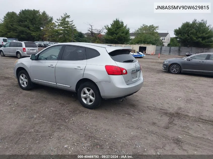 2013 Nissan Rogue S VIN: JN8AS5MV9DW629815 Lot: 40469793