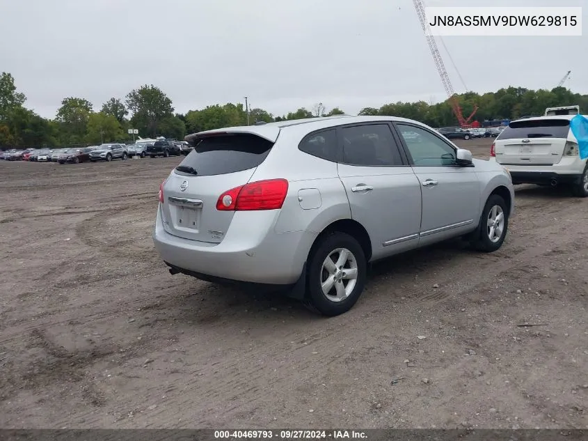 2013 Nissan Rogue S VIN: JN8AS5MV9DW629815 Lot: 40469793