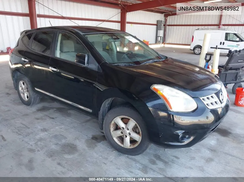 JN8AS5MT8DW548982 2013 Nissan Rogue S