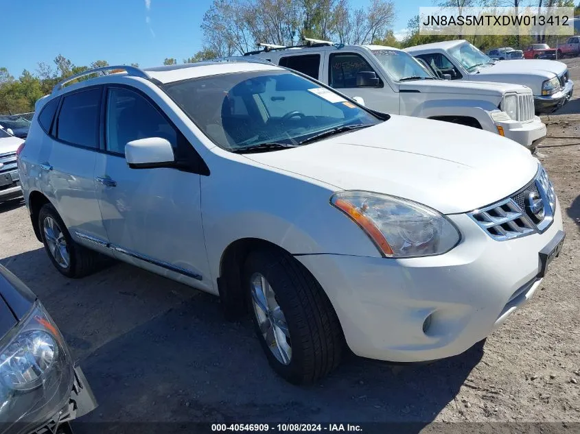 2013 Nissan Rogue Sv VIN: JN8AS5MTXDW013412 Lot: 40546909