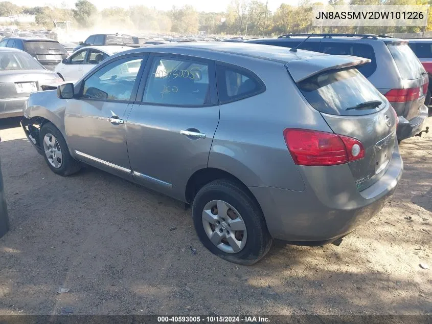 2013 Nissan Rogue S VIN: JN8AS5MV2DW101226 Lot: 40593005