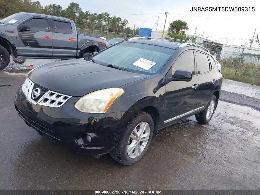 JN8AS5MT5DW509315 2013 Nissan Rogue Sv