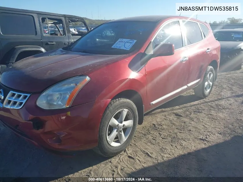 JN8AS5MT1DW535815 2013 Nissan Rogue S