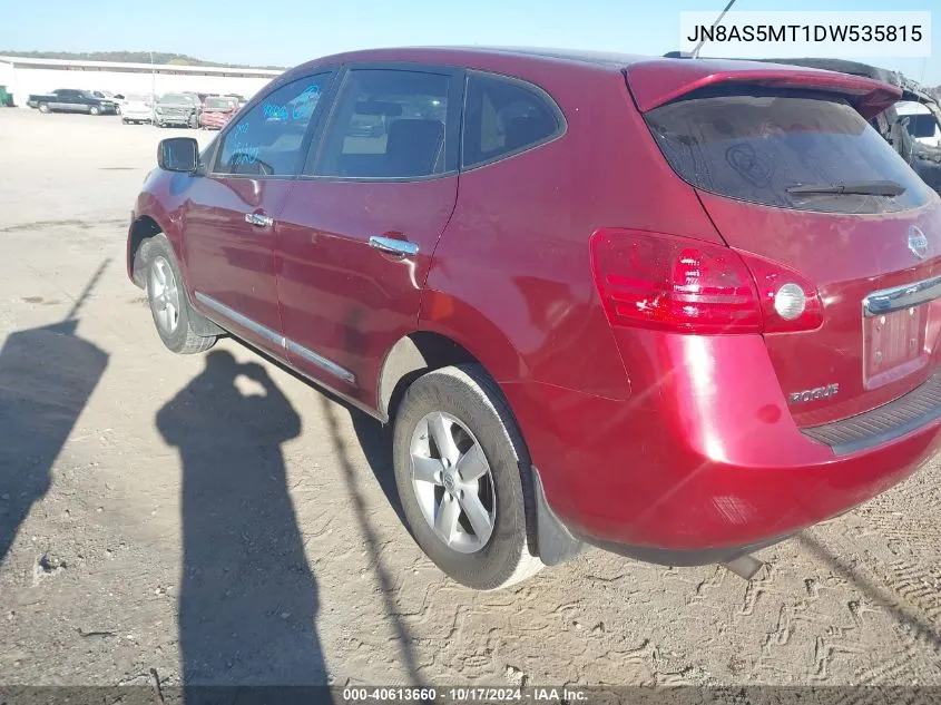 2013 Nissan Rogue S VIN: JN8AS5MT1DW535815 Lot: 40613660