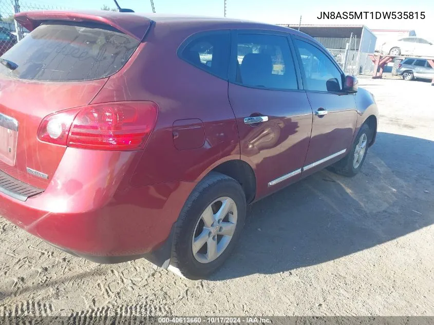 JN8AS5MT1DW535815 2013 Nissan Rogue S