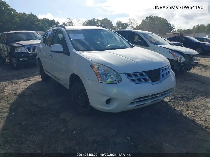 2013 Nissan Rogue S VIN: JN8AS5MV7DW641901 Lot: 40645620