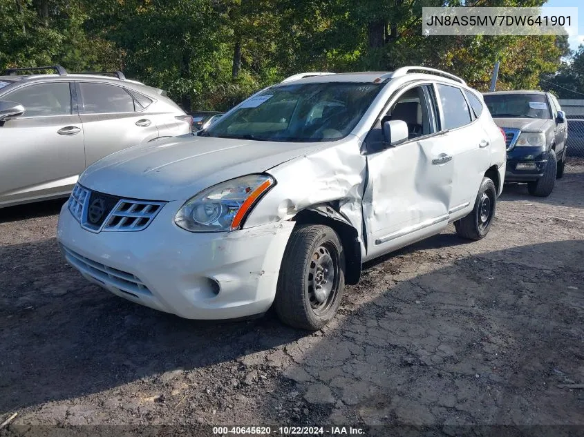 2013 Nissan Rogue S VIN: JN8AS5MV7DW641901 Lot: 40645620