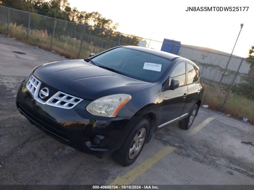 2013 Nissan Rogue S VIN: JN8AS5MT0DW525177 Lot: 40650704