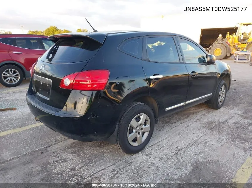 2013 Nissan Rogue S VIN: JN8AS5MT0DW525177 Lot: 40650704