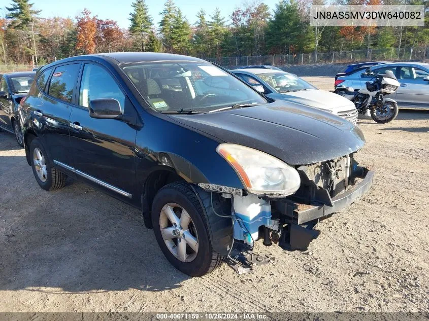 2013 Nissan Rogue S VIN: JN8AS5MV3DW640082 Lot: 40671159