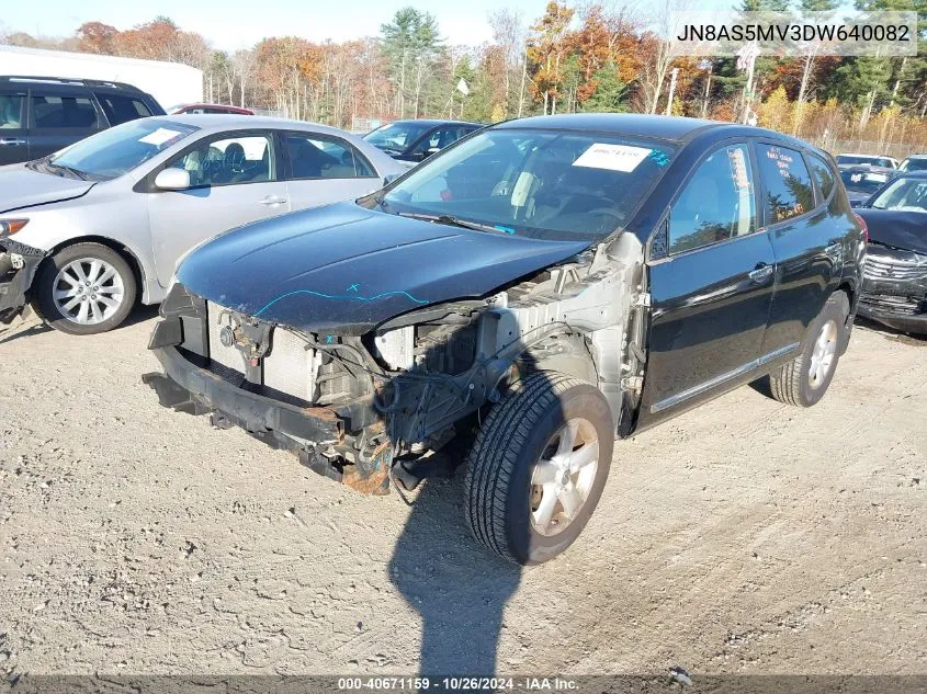 2013 Nissan Rogue S VIN: JN8AS5MV3DW640082 Lot: 40671159