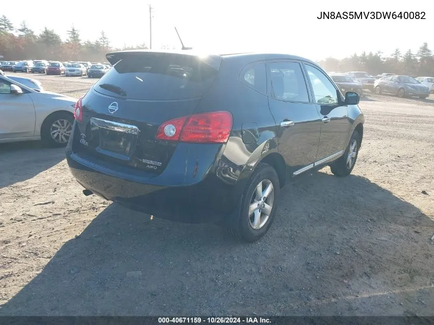 2013 Nissan Rogue S VIN: JN8AS5MV3DW640082 Lot: 40671159