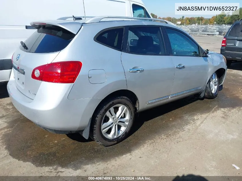 2013 Nissan Rogue Sv VIN: JN8AS5MV1DW652327 Lot: 40674893