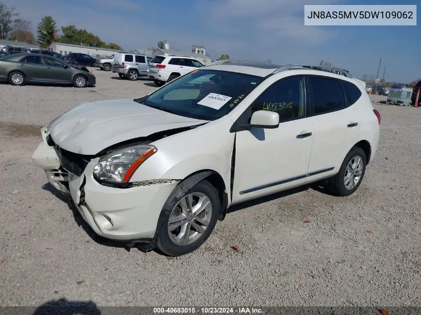 2013 Nissan Rogue Sv VIN: JN8AS5MV5DW109062 Lot: 40683015