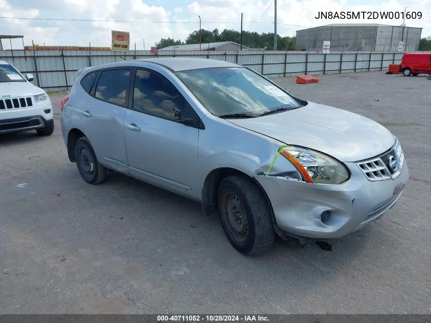 2013 Nissan Rogue S VIN: JN8AS5MT2DW001609 Lot: 40711052