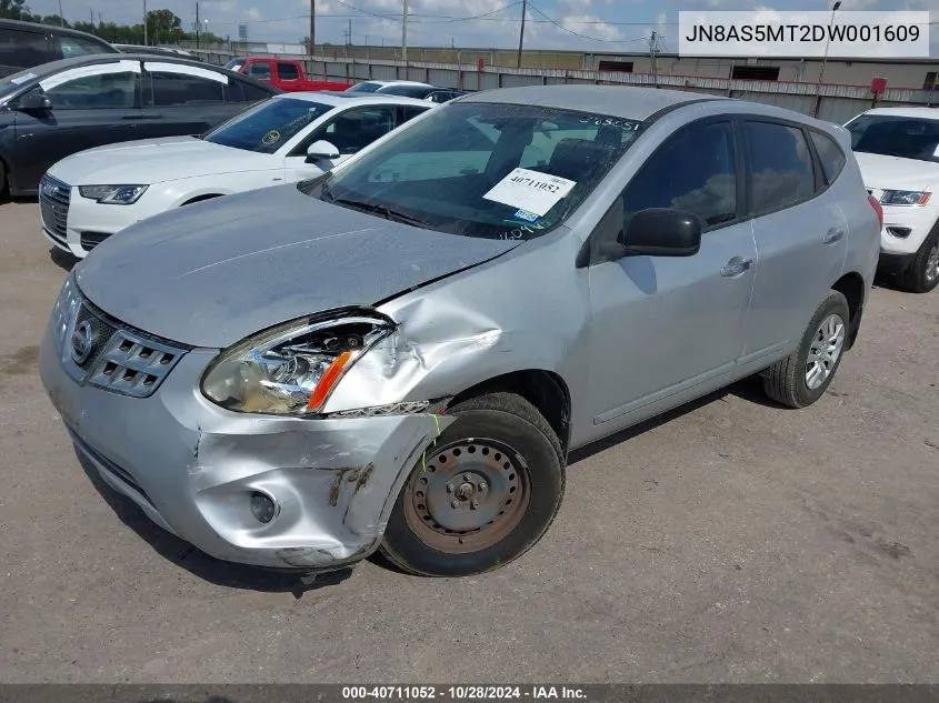 2013 Nissan Rogue S VIN: JN8AS5MT2DW001609 Lot: 40711052