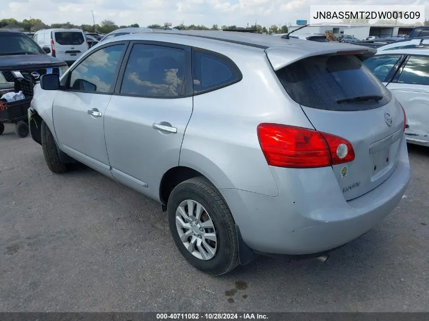 JN8AS5MT2DW001609 2013 Nissan Rogue S