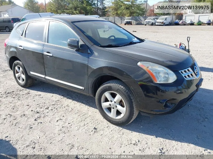 2013 Nissan Rogue S VIN: JN8AS5MV2DW139975 Lot: 40711977