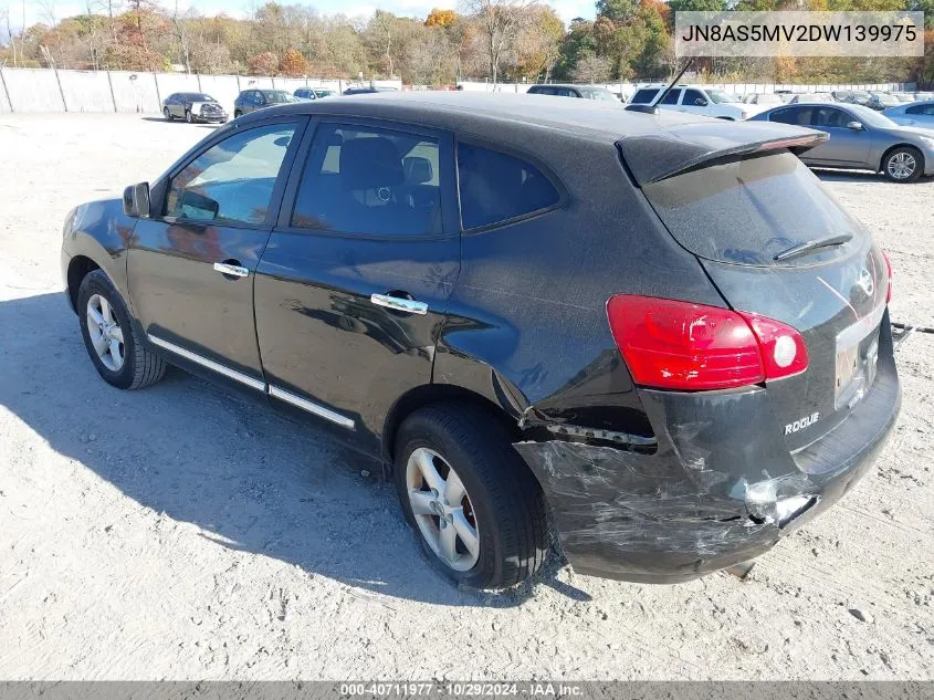 2013 Nissan Rogue S VIN: JN8AS5MV2DW139975 Lot: 40711977