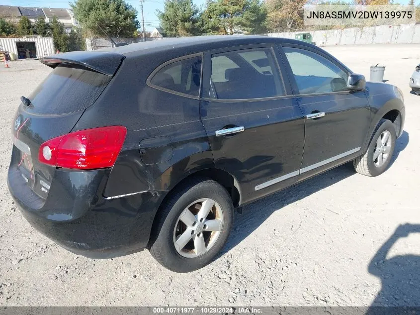 2013 Nissan Rogue S VIN: JN8AS5MV2DW139975 Lot: 40711977