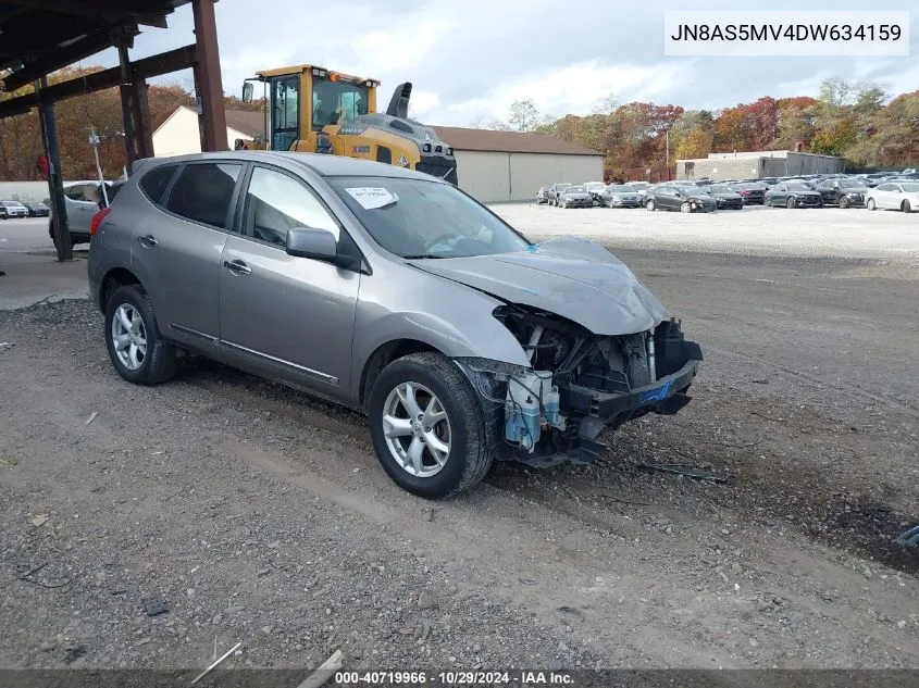 JN8AS5MV4DW634159 2013 Nissan Rogue S/Sv