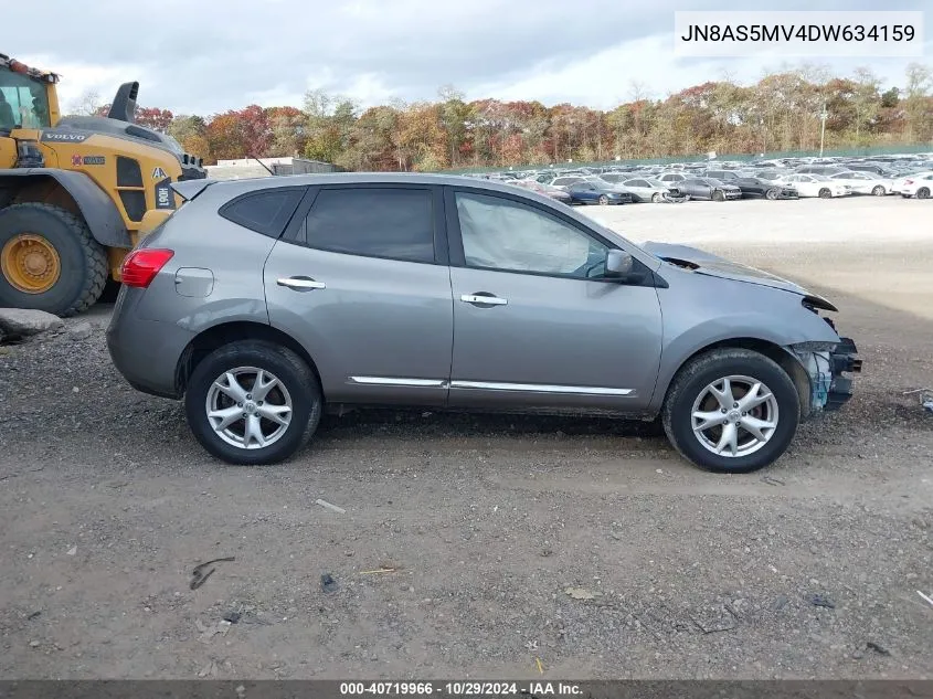 JN8AS5MV4DW634159 2013 Nissan Rogue S/Sv