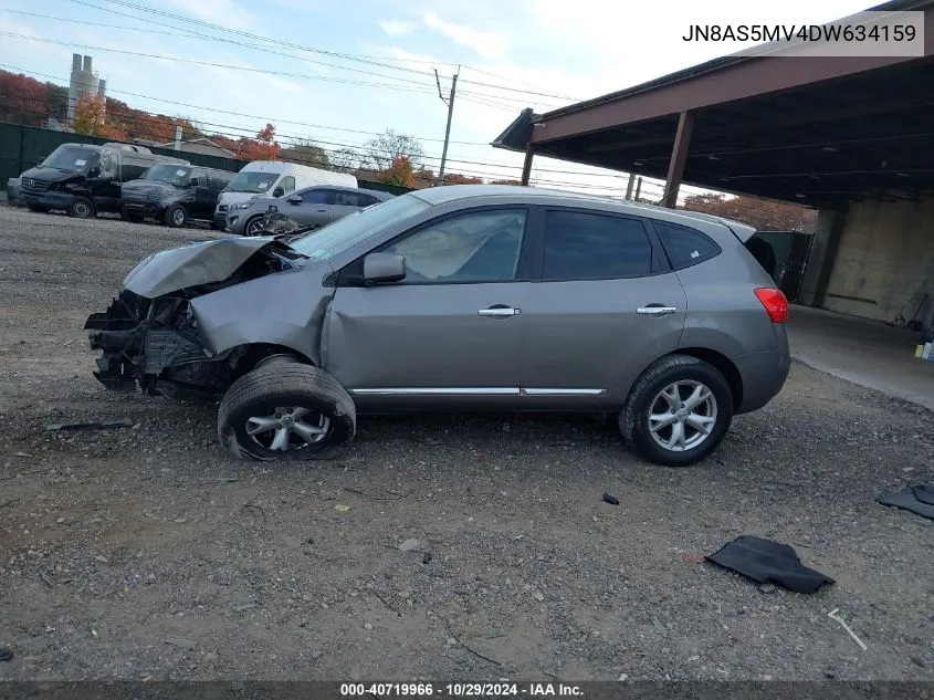 2013 Nissan Rogue S/Sv VIN: JN8AS5MV4DW634159 Lot: 40719966