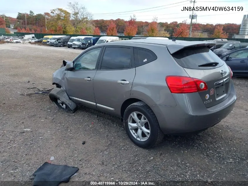 2013 Nissan Rogue S/Sv VIN: JN8AS5MV4DW634159 Lot: 40719966