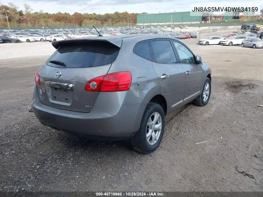 JN8AS5MV4DW634159 2013 Nissan Rogue S/Sv