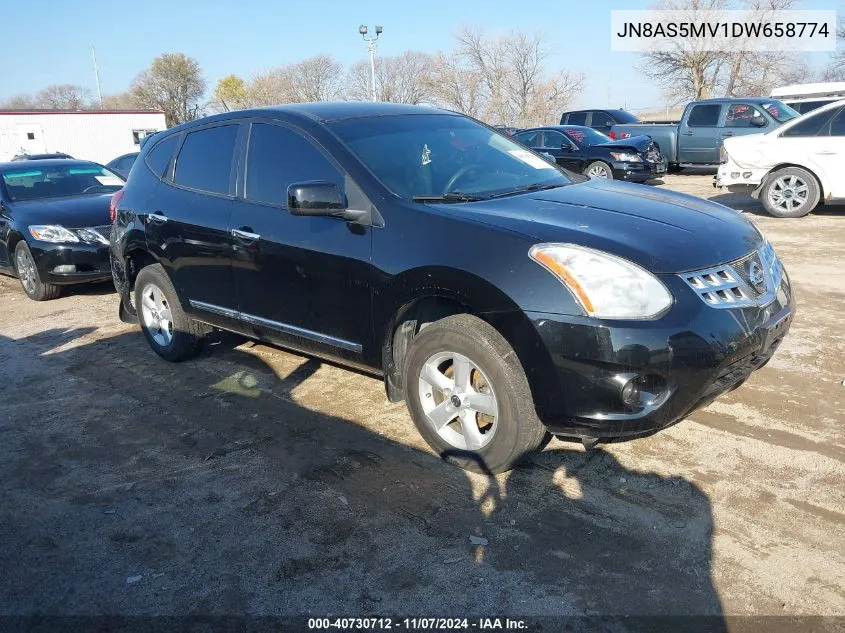 2013 Nissan Rogue S VIN: JN8AS5MV1DW658774 Lot: 40730712