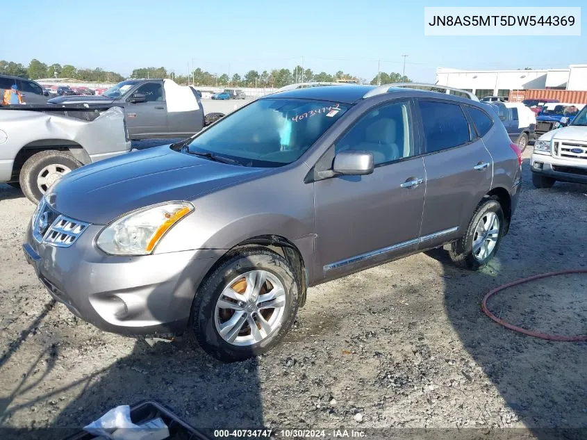 2013 Nissan Rogue Sv VIN: JN8AS5MT5DW544369 Lot: 40734747