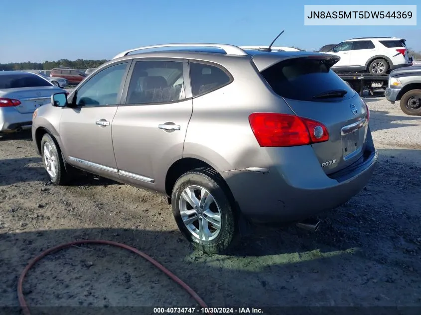 2013 Nissan Rogue Sv VIN: JN8AS5MT5DW544369 Lot: 40734747