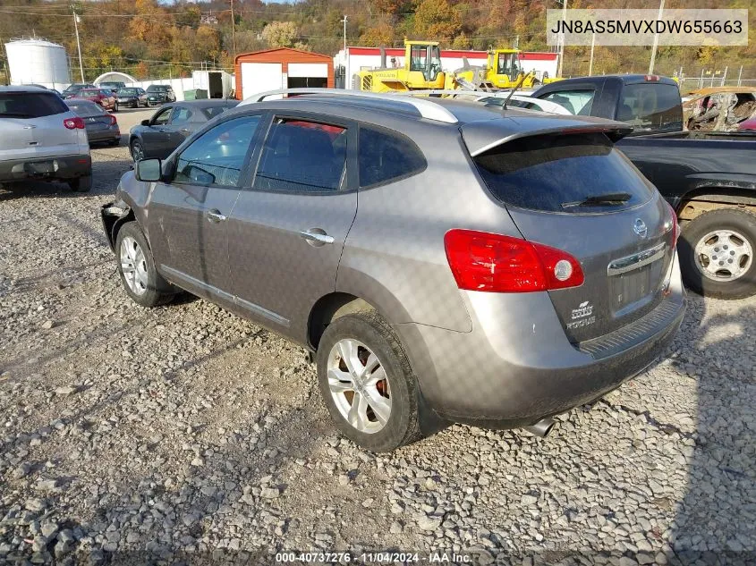 2013 Nissan Rogue Sv VIN: JN8AS5MVXDW655663 Lot: 40737276